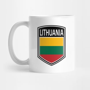 Flag Shield - Lithuania Mug